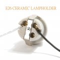 Twdrtdd Porcelain Keyless Socket Medium Base Lamp Holder With Rim And Double Snap In Clip
