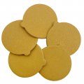 80 Grit Sanding Discs 6 In Sticky Back Sandpaper Aluminum Oxide Self Adhesive Round Sand Paper For Woodworking Metal Painting 
