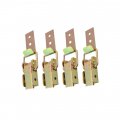 Jojofuny 4pcs Box Suitcase Lock Catch Clip On Collander Clasp Antique Metal Cabinet Latch Buckle Slide Bolt Air Drop Case