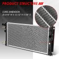 Dpi 2335 Factory Style 1-row Cooling Radiator Compatible With Celica Gt Gts At 00-05 Aluminum Core