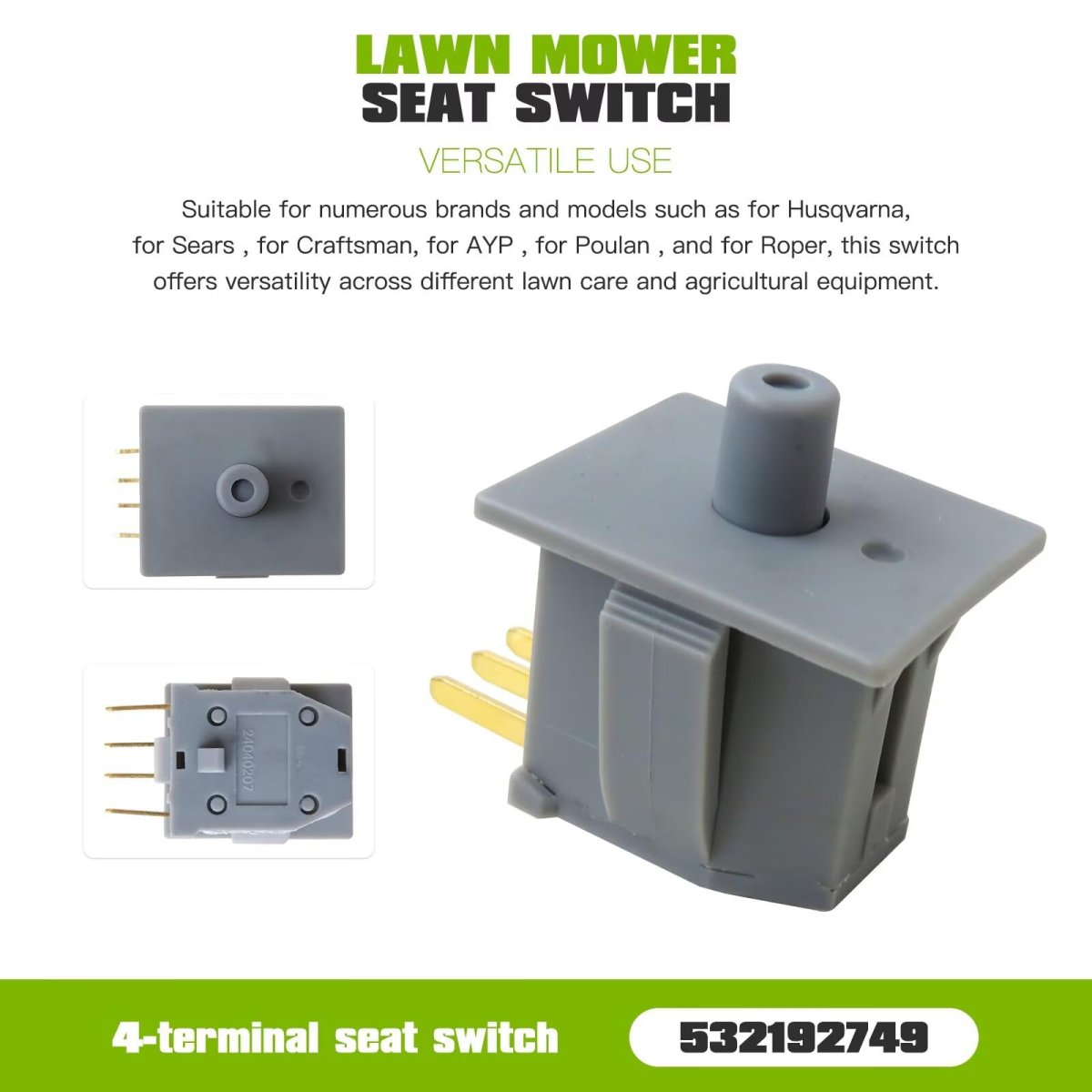 Seat Safety Switch For Delta 6444-83