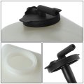 To3014120 Factory Style Car Coolant Reservoir Overflow Bottle Tank With Cap Compatible Toyota Camry 2007-2011 Bare White