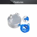 Bettomshin 1pcs Synchronous Motor Ac 110v 8-10rpm Turntable Ccw Direction 4w Tyc-50 Horizontal Hole Tapping Shaft