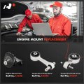 A-premium Engine Motor Mount And Torque Strut Kit Compatible With Honda Civic 2006-2011 1 8l Manual Transmission 3-pc Set