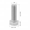 Uxcell M6 Thread 20mm Length Hex Bolts 304 Stainless Steel Hexagon Screw Bolt 10pcs