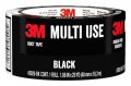 3m Multi-use Colored Duct Tape Black With Strong Adhesive And Water-resistant Backing Multi-surface For Indoor Outdoor Use 1 88