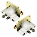 Caltric Rear Left Right Brake Caliper With Pads Compatible Polaris Sportsman X2 500 Efi 2007 2008 2009