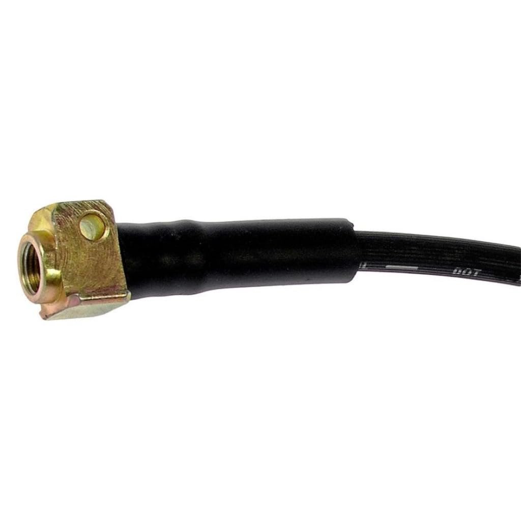 Brake Hose For Buick Rainier 2006 2007 Epdm Rubber Flexible With Stamped Steel Bracket 21 38 In Axis 1 Length Replaces 15877295