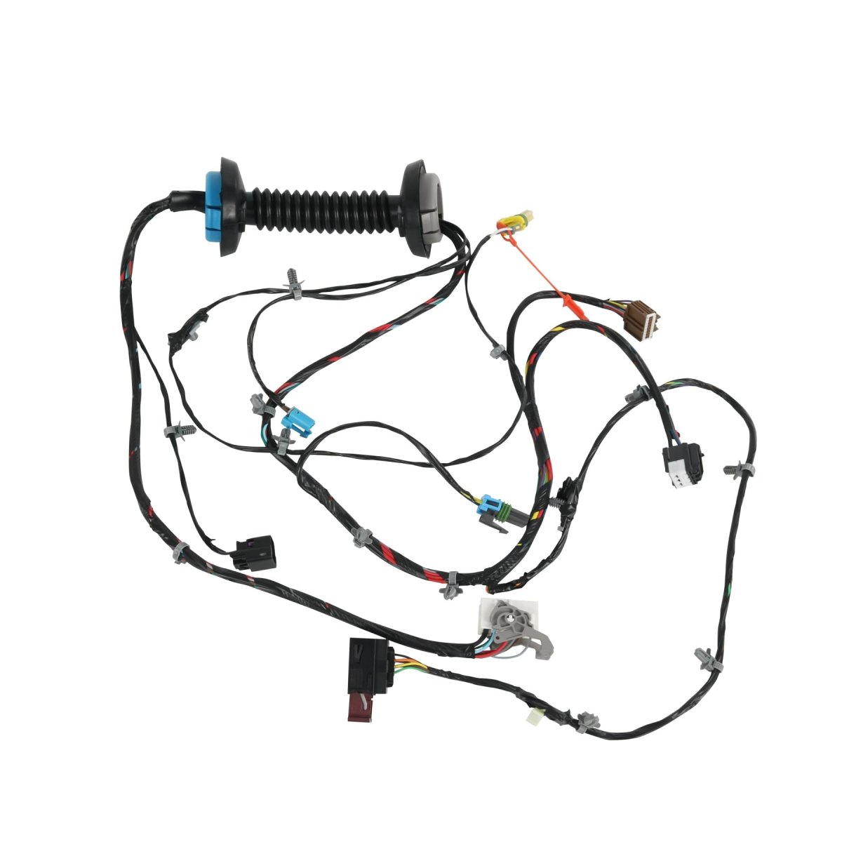 Left Front Door Wiring Harness Assembly For Chevrolet Silverado Sierra 1500 2500 3500 2007-2008 Driver Side Dl3 Power Fold