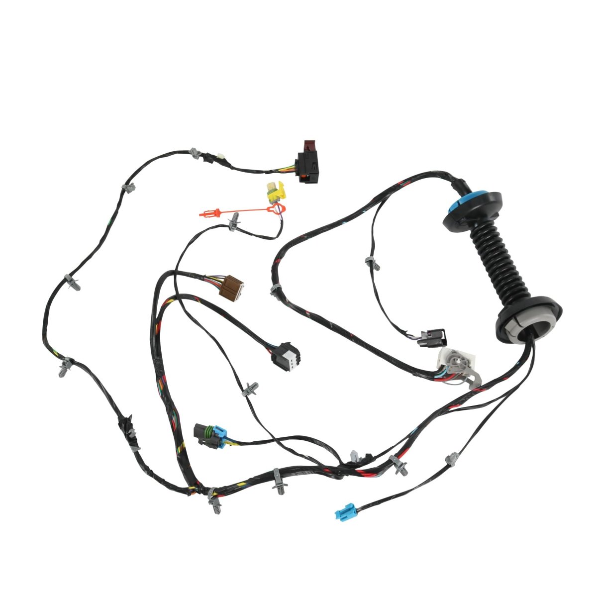 Left Front Door Wiring Harness Assembly For Chevrolet Silverado Sierra 1500 2500 3500 2007-2008 Driver Side Dl3 Power Fold