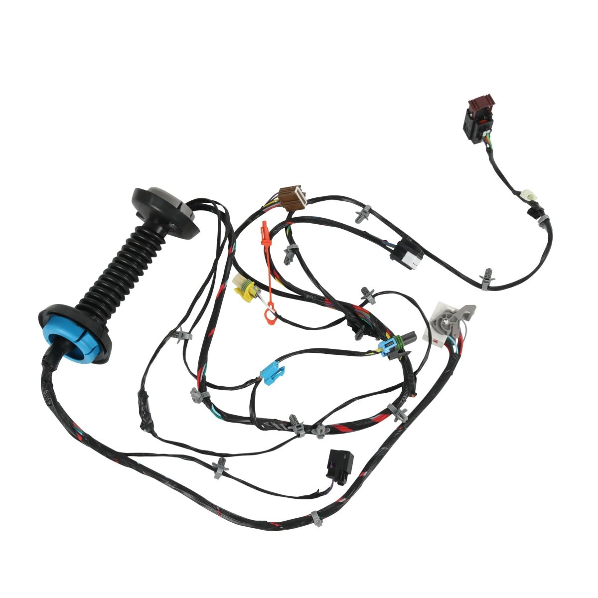 Left Front Door Wiring Harness Assembly For Chevrolet Silverado Sierra 1500 2500 3500 2007-2008 Driver Side Dl3 Power Fold
