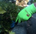 3m Comfortable Grip Nitrile Foam Coated Gardening Work Gloves 5pk Large Green