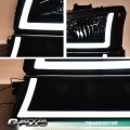 G-plus Led Drl Headlights Compatible With 2003 2004 2005 2006 Chevy Silverado Avalanche Smokya Lensa A Black Housinga Ambera