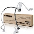 A-premium Rear Driver And Passenger Brake Hydraulic Hose Compatible With Select Dodge Chrysler Models Cirrus 1995-1997 Sebring
