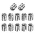 12pcs 4mm 316 Stainless Steel Reducing Nut M4x0 7 Male To M2x0 4 Female 