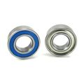 6x12x4mm Precision Ball Bearings Abec 5 Hybrid Seals Blue 2 