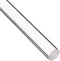 Acrylic Round Rod Uv-resistant Transparent Clear Meets Ul 94hb 1 Diameter 6 Length 