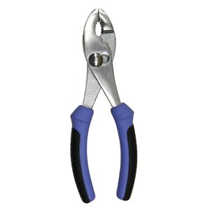 6 In Slip Joint Pliers With Ergonomic Plastic Handle