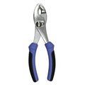 6 In Slip Joint Pliers With Ergonomic Plastic Handle 
