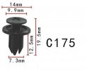Autobahn88 Push-type Clip Compatible With Mazda Gm Honda Toyota Subaru Oem N30413356a 94198687 90657sa60030 904670707222