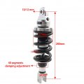 Fsfy Yellow 280mm 11 Suspension Universal Motorcycle Air Shock Absorbers Clevis For Dirt Pit Bike Atv Quads Pits Buggies