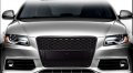 R L Racing Front Hood Bumper Grill Grille Abs For 2005-2008 A4 B7 Black Sport Honeycomb Mesh 