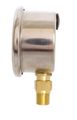 1-1 2 Glycerin Oil Filled Vacuum Pressure Gauge 1 8 Npt Lower Mount -30hg To 30 Psi 