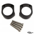 Smt- Aluminum 1 05 Inch Handlebar Riser Spacer Kit Compatible With Smt-ka-wasaki Zx-14r Zzr1400 2006-2018 Black