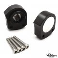Smt- Aluminum 1 05 Inch Handlebar Riser Spacer Kit Compatible With Smt-ka-wasaki Zx-14r Zzr1400 2006-2018 Black
