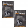 Niche Brake Pad Set For Suzuki Intruder 800 1400 1500 750 Cavalcade 59100-38820 Front Rear Semi-metallic 2 Pack