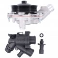 Newyall Engine Water Pump And Thermostat Kit With Bolts Gaskets Connector