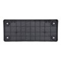 Factory Style Front License Plate Mounting Bracket Compatible With Rio 15-16 Matte Black