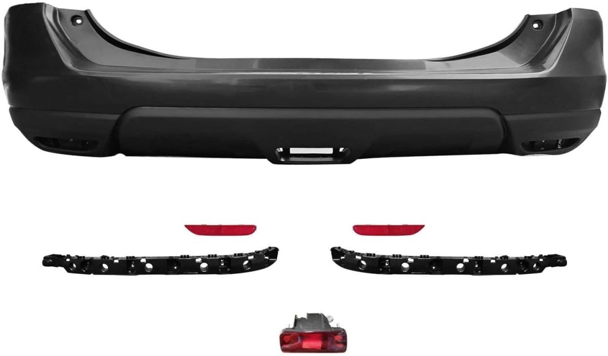 Rear Bumper Cover For 2014 2015 2016 Ni-ssan Rogue Replaces 850229ta0h Ni1100295