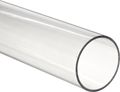 Clear Polycarbonate Tubing 1-1 2 Od 4 Id 1 8 Wall Thickness 6 Length