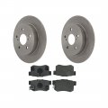 A-partrix Rear Disc Brake Pads And Rotors Kit Fits Suzuki Sx4 2007 2008 2009 2010 2011 Crossover 2012 
