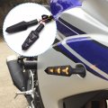 Safercctv Motorcycle Indicators Flowing Turn Signal Lights Waterproof Motorbike Universal 12v Led Bulbs For Scooter Off Road Y