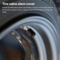 8 Pack Universal Aluminum Alloy Car Valve Stem Caps Leopard Pattern Wheel Tire For Cars Trucks Bikes Motorcycles Bicycles