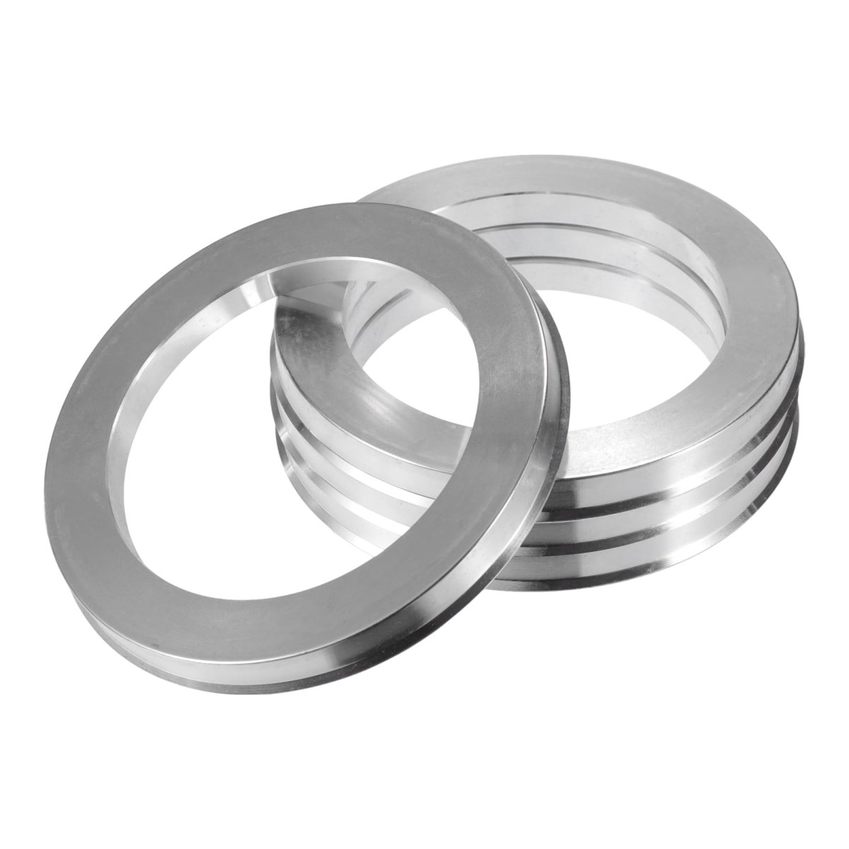 4pcs Od 106 1mm To Id 78 Aluminum Alloy Car Hub Centric Rings Wheel Bore Center Spacer