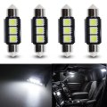 6411 6418 C5w Festoon Led Bulbs Xenon White 36mm 1 5 In Interior Map Dome And License Plate Courtesy Door Lights 9-30v Error