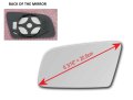 Heated Mirror Glass With Backing Plate For Bmw E60 E61 E63 E64 Driver Side View Left Lh