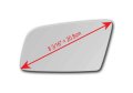 Heated Mirror Glass With Backing Plate For Bmw E60 E61 E63 E64 Driver Side View Left Lh