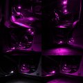 168 194 2825 T10 W5w 5050 5-smd Led License Plate Dome Map Lights Bulbs 8 Pieces Pink Purple 