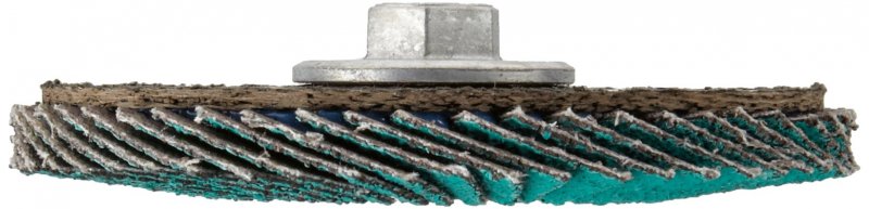 Flap Disc 577f Grit 40 Type 29 Quick Change Metal For Angle Grinder 4 In X 3 8 24 Zirconia Alumina Mineral