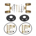 Svkzgfz 2-set Carburetor Repair Rebuild Kit For Honda Cb350 1968-1972 Cl350 1968-1973 722a Carb Float Diaphragm Jets Needle