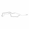 Rear Drum Brake Axle Lines For 1984 To 1992 Chevrolet Camaro 3 16 In Metric Fittings 2pc Oe Steel Ccb82r3 