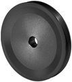 64870 Billet Alternator Pulley For Gm And Ford Alternators With 21 32 In Od Shaft 5 V Belt Hard Coat Anodized Aluminum 