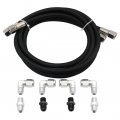A Automatic Transmission Cooler Lines Kit 6-an Hose Line Fits For Gm 4l60e 4l65e