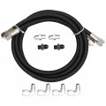 Secosautopartsa Automatic Transmission Cooler Lines Kit 6-an Hose Line Fits For Gm 4l60e 4l65e