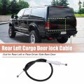 Uxcell Rear Left Barn Door Lock Cable Ford Excursion 2001-2005 Driver Side Cargo Control Release For Latch Handle