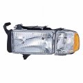 For 1994-2002 Dodge Ram Pickup Driver Side Oem Replacement Headlight Head Lamp Ch2502101 99-02 Not Fit Sport Pkg W O Corner